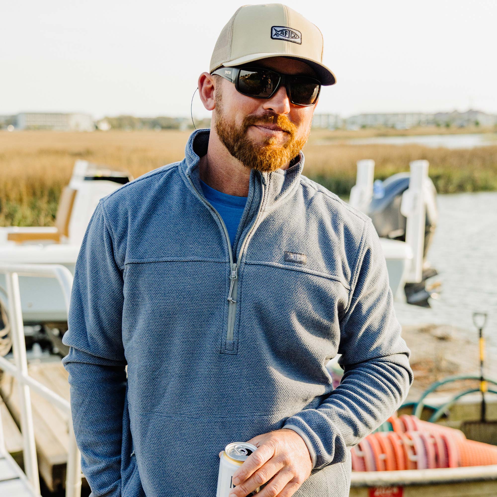 Sentinel ¼ Zip Pullover – AFTCO