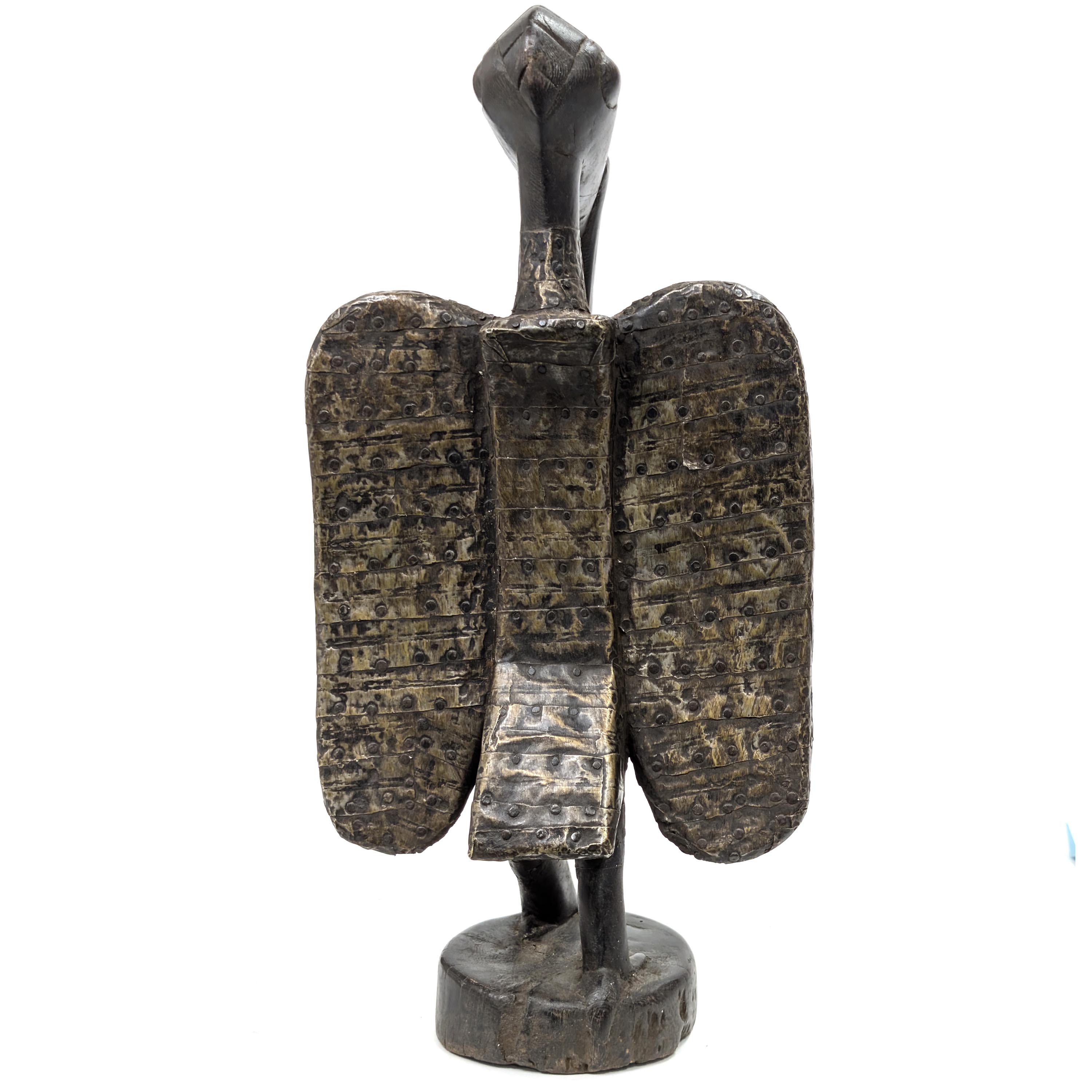 セヌフォ族木彫像カラオ 40cm アフリカン プリミティブアート （r133