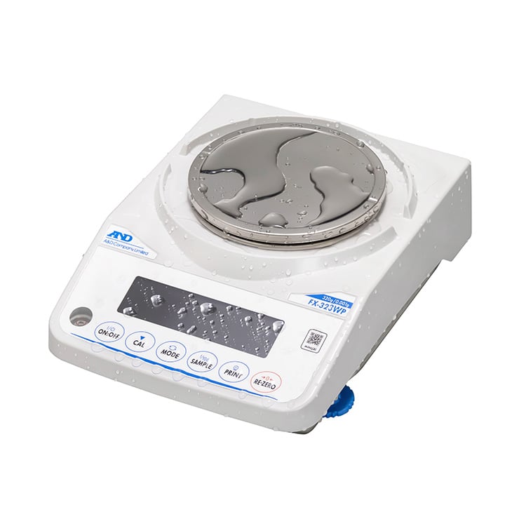 防塵・防水型天びんのスタンダードモデルFZ-WPシリーズ / FX-WP