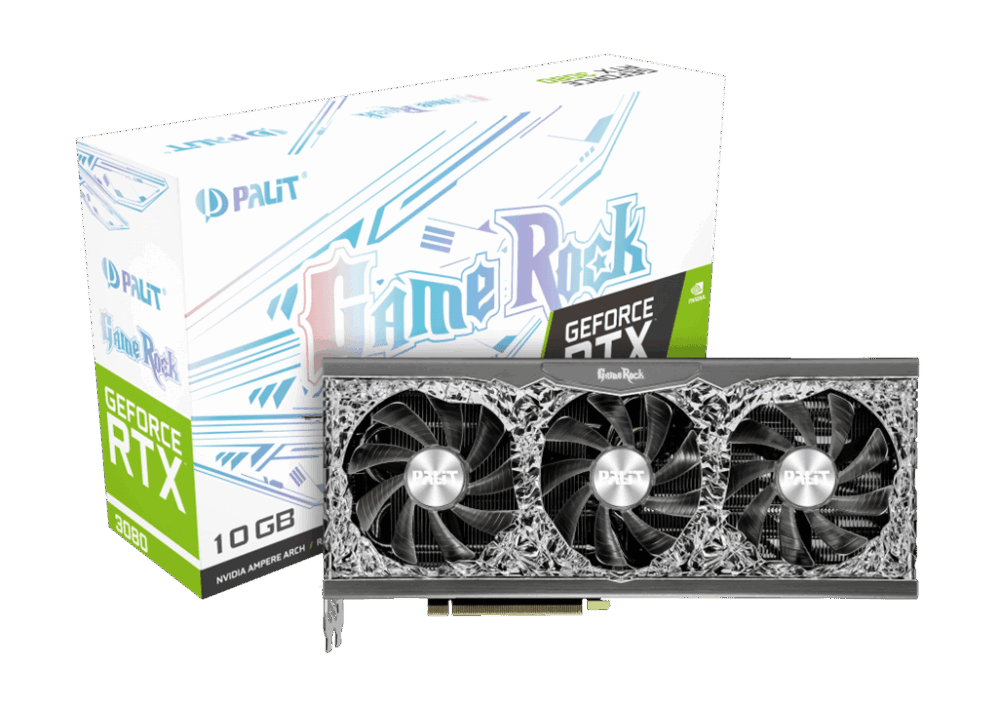 Palit GeForce RTX 3080 GameRock Graphic Card | Distributor-UAE