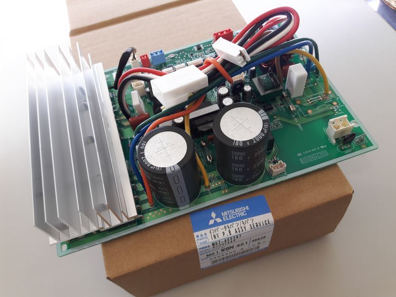 三菱電機 ルームエアコン 部品の購入 「室外機の基盤が欲しい」 MUZ