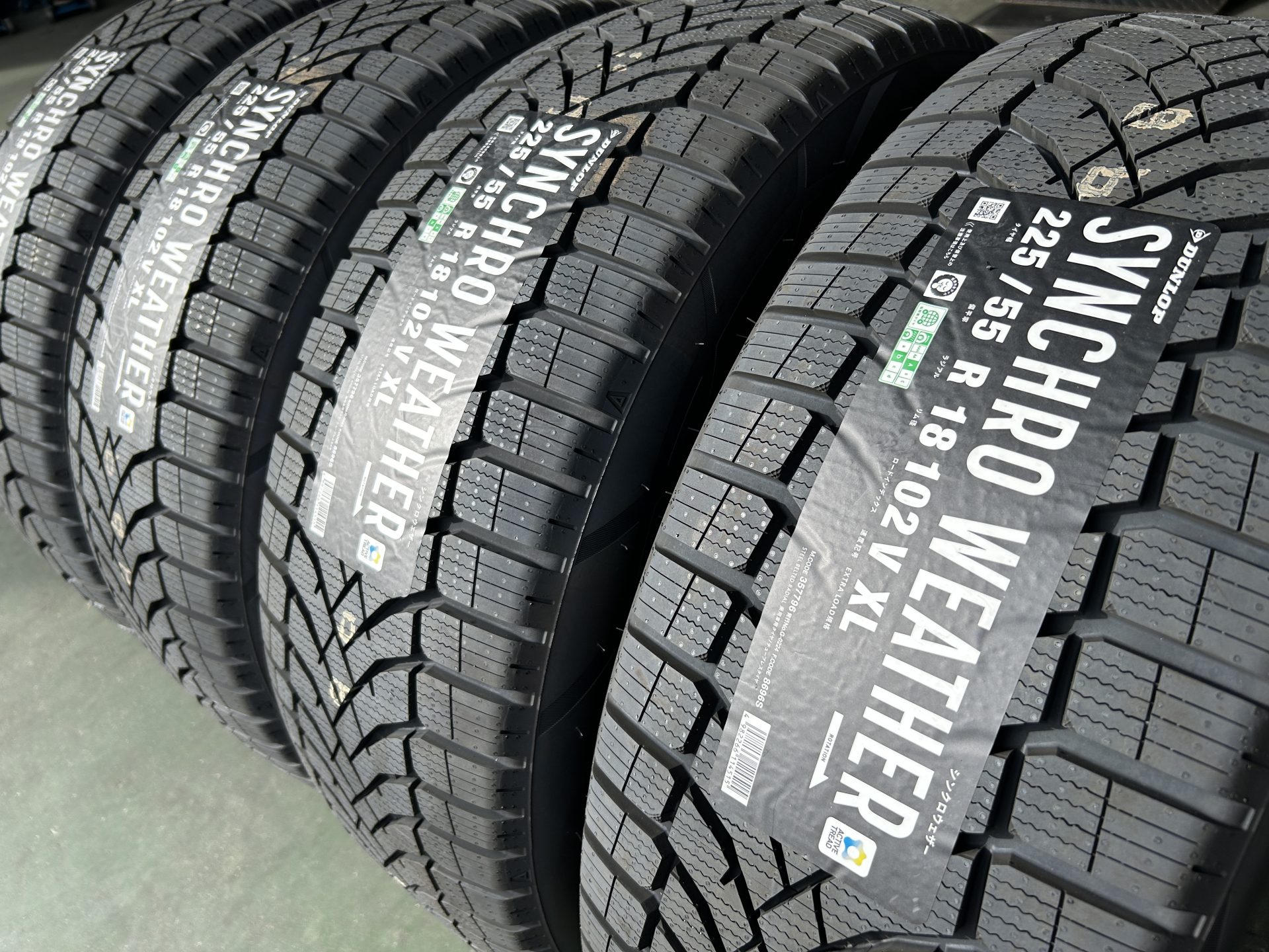 売れています♪話題のダンロップ オールシーズンタイヤ【シンクロ