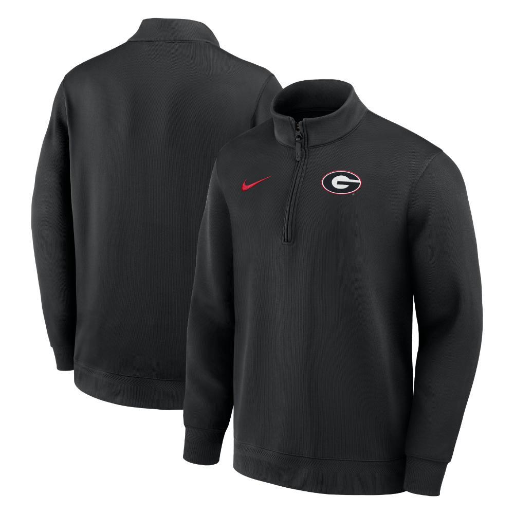 Dawgs | Georgia Nike Dri-Fit Coaches Premium Half Zip Top | Alumni