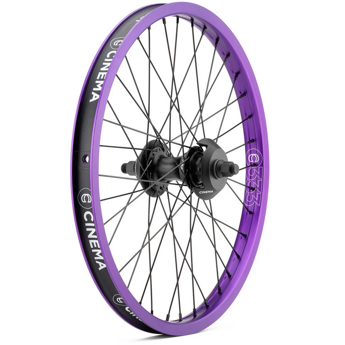 Cinema ZX V2 Rear Cassette BMX Wheel w/Guards at Albe's BMX Bike