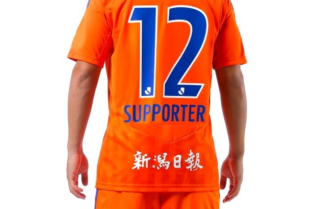 株式会社新潟日報社とユニフォームパートナー「シャツ背番号下」契約