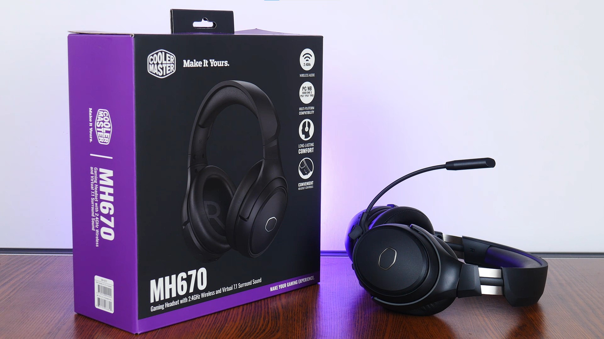 Review: Cooler Master MH670 Wireless Gaming Headset