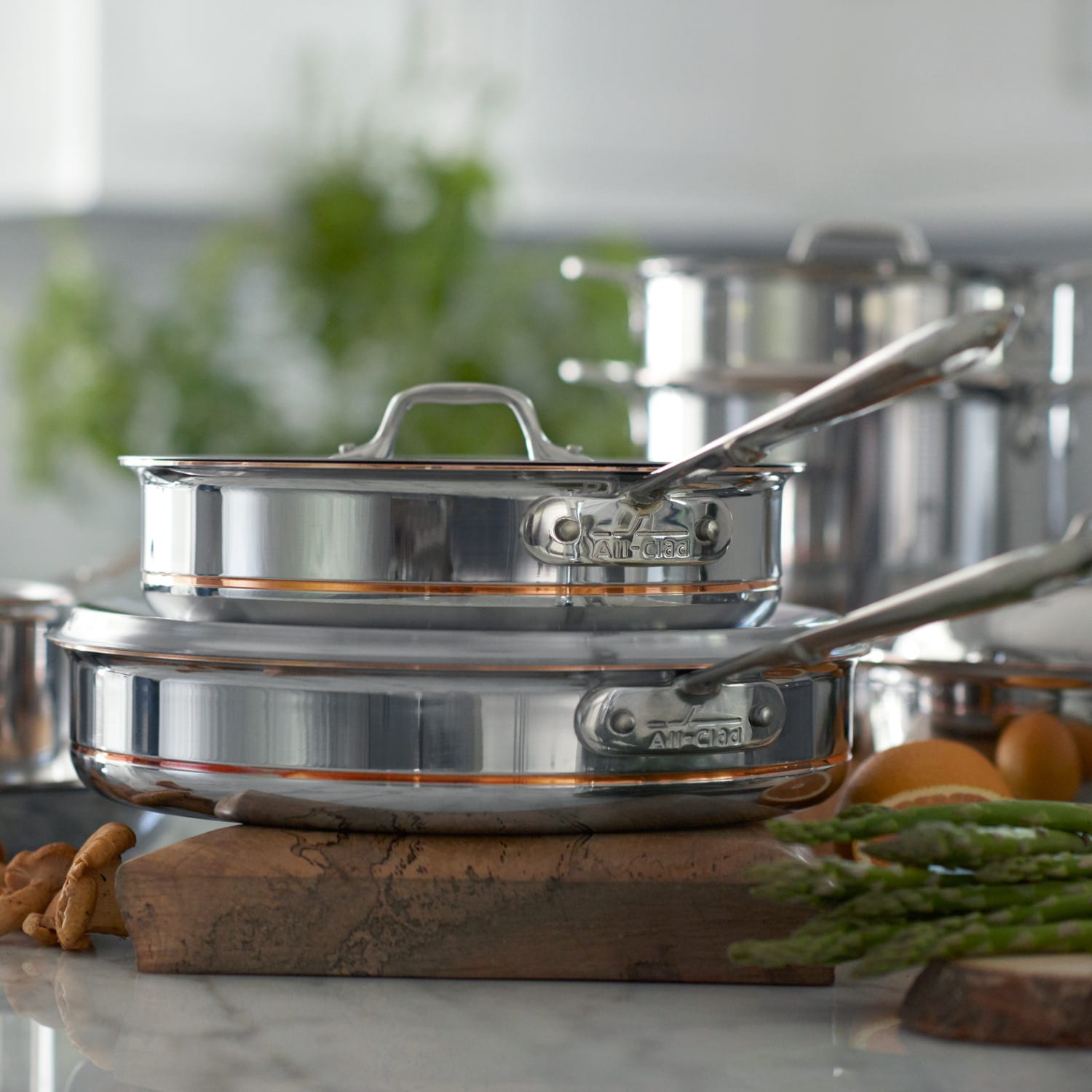 Copper Core 5-Ply 4 Quart Saucepan | 4 QT Pan | All-Clad