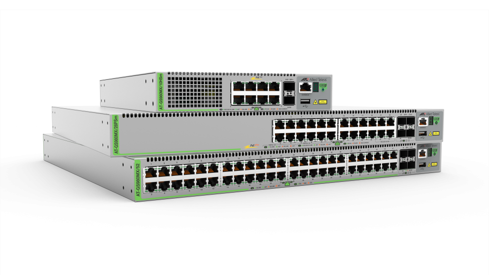 Datasheet: GS980MX Series | Allied Telesis