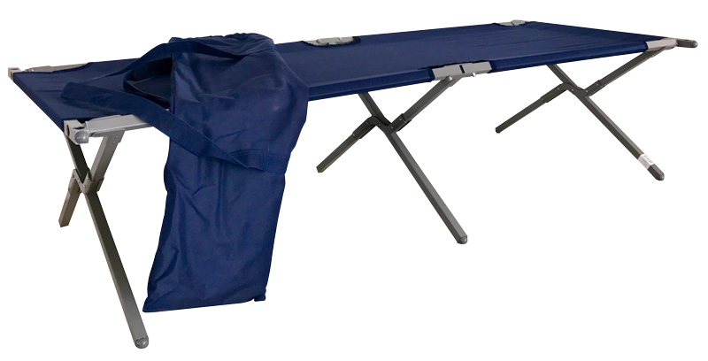 Steel Army Cot w/ Carrying Bag | XT-77 | Blantex