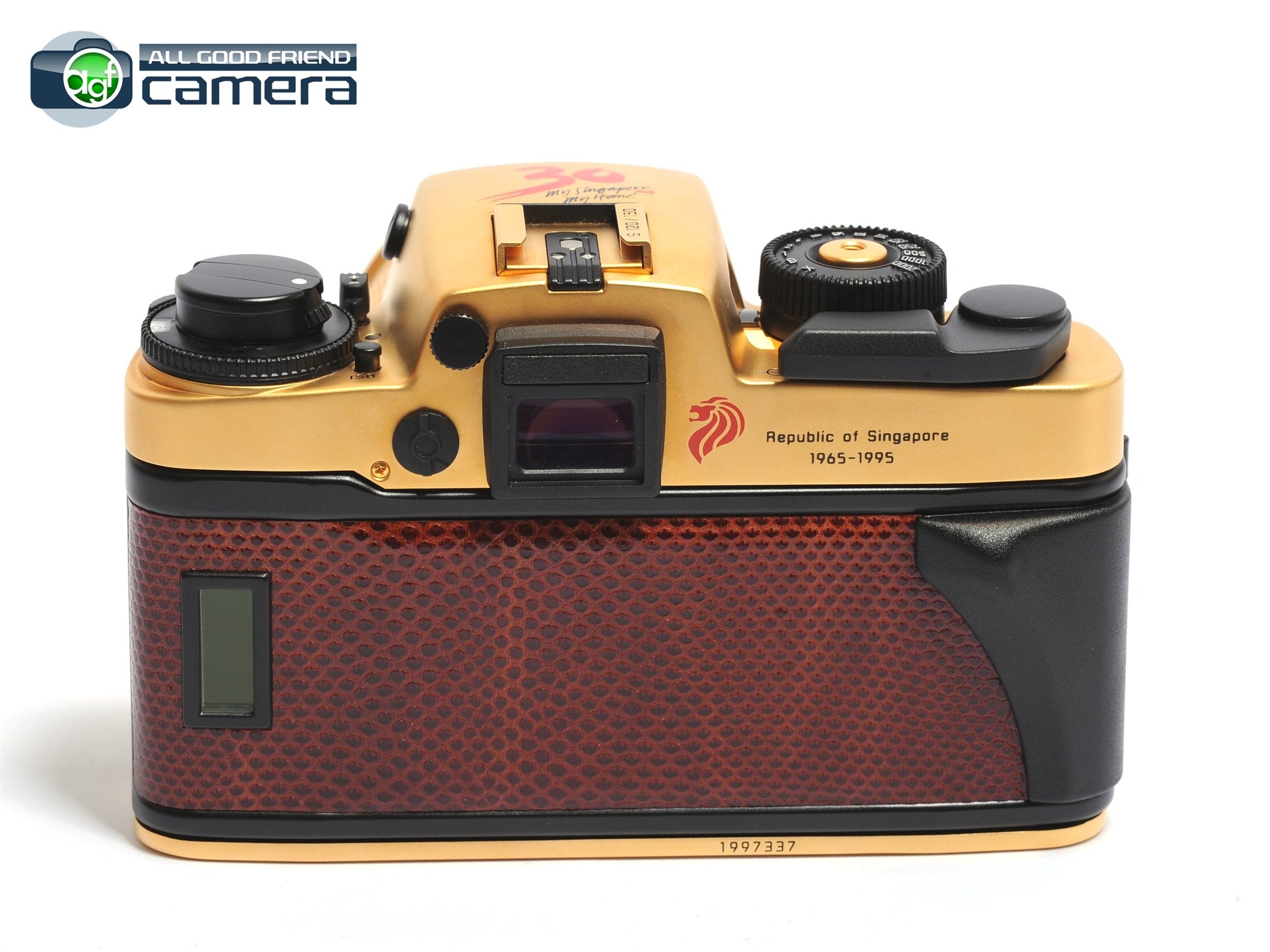 Leica R6.2 Camera Singapore 30 Years Gold Edition w/50mm F/1.4
