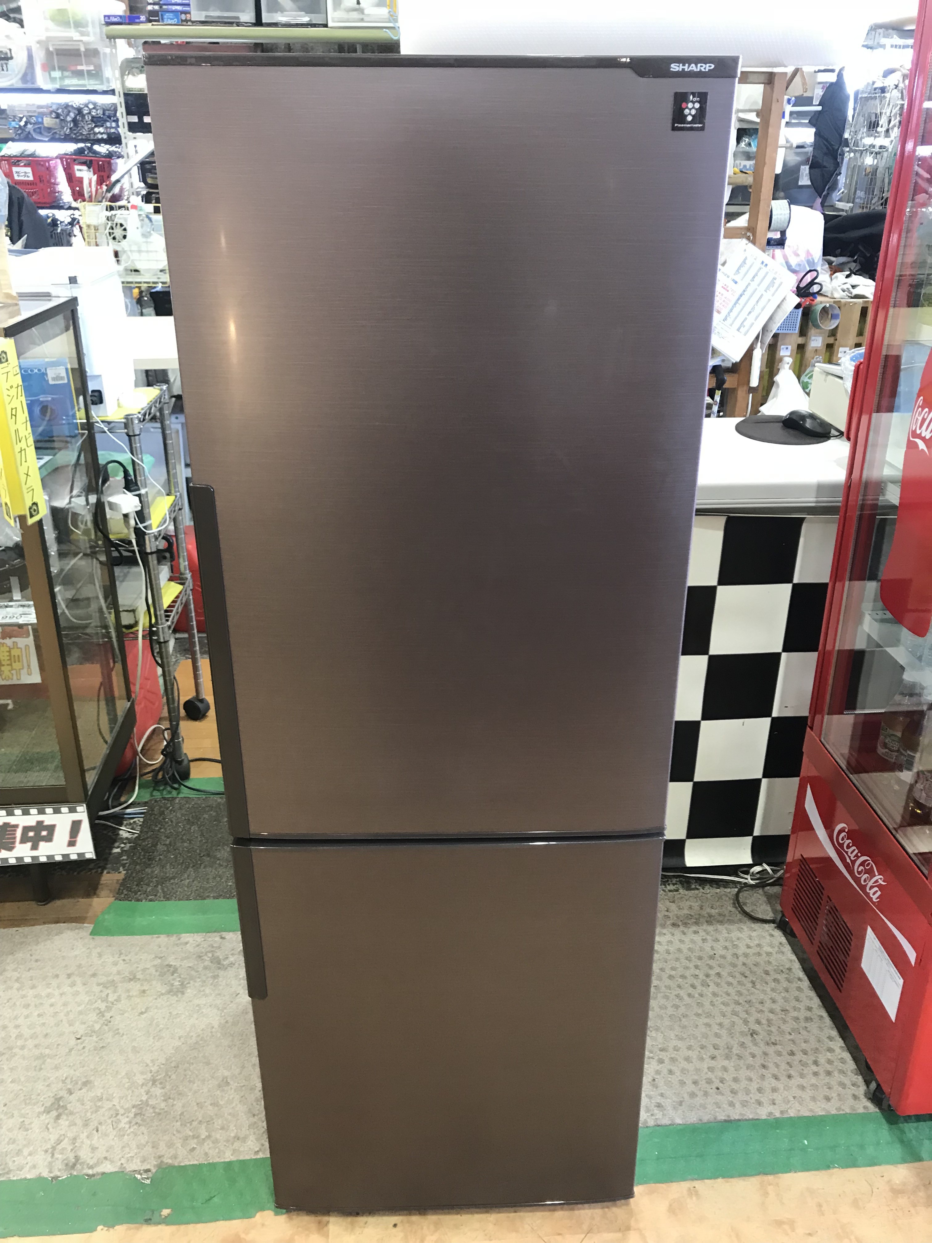 SHARP シャープ SJ-PD27C-T プラズマクラスター搭載 2ドア冷蔵庫 入荷