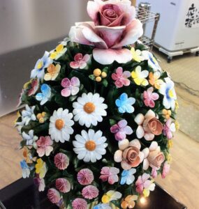 capodimonte カポディモンテ陶花｜バラ置物買取しました｜愛品館千葉店