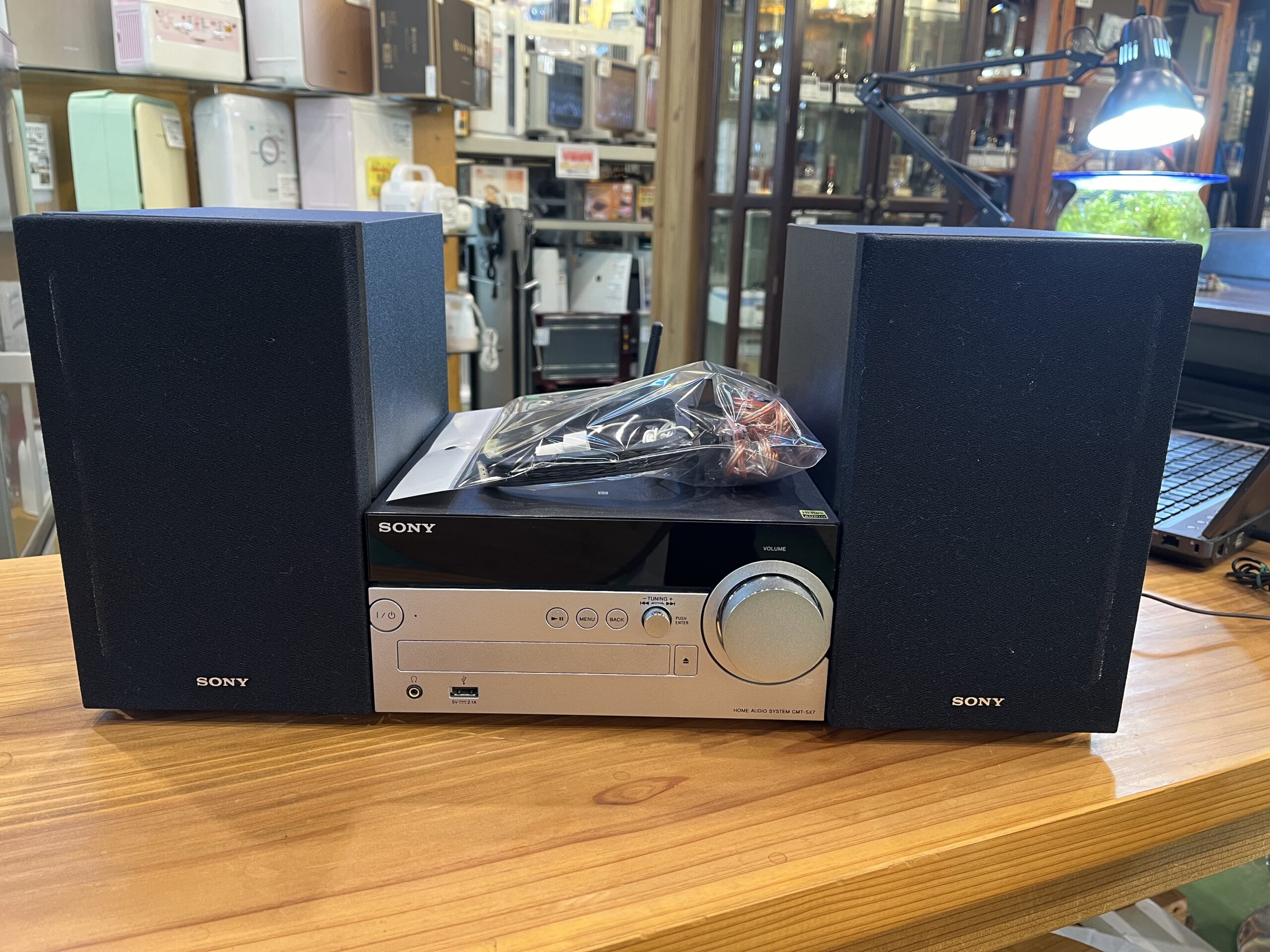 SONY2016年製CMT-SX7ハイレゾ対応システムステレオ買取致しました。愛