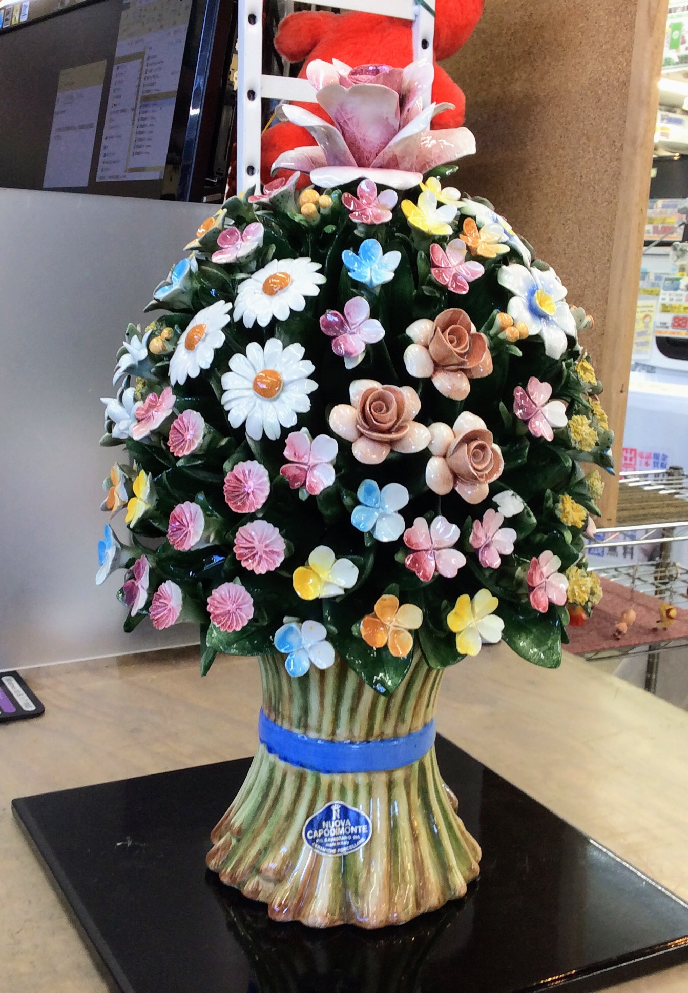 capodimonte カポディモンテ陶花｜バラ置物買取しました｜愛品館千葉店