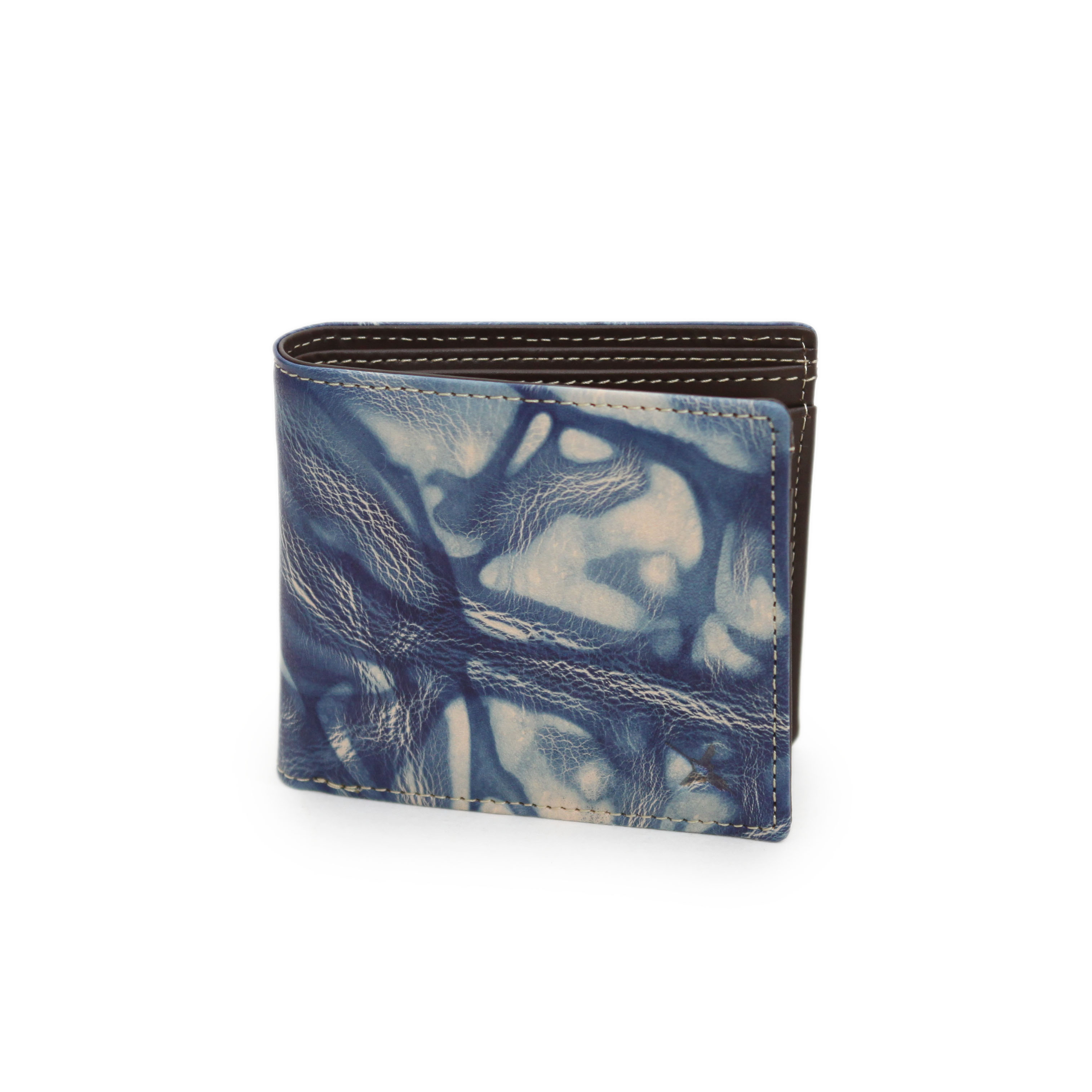 DA1036-BLA/Ain Soph (アインソフ)藍染 折財布（小銭入れファスナー