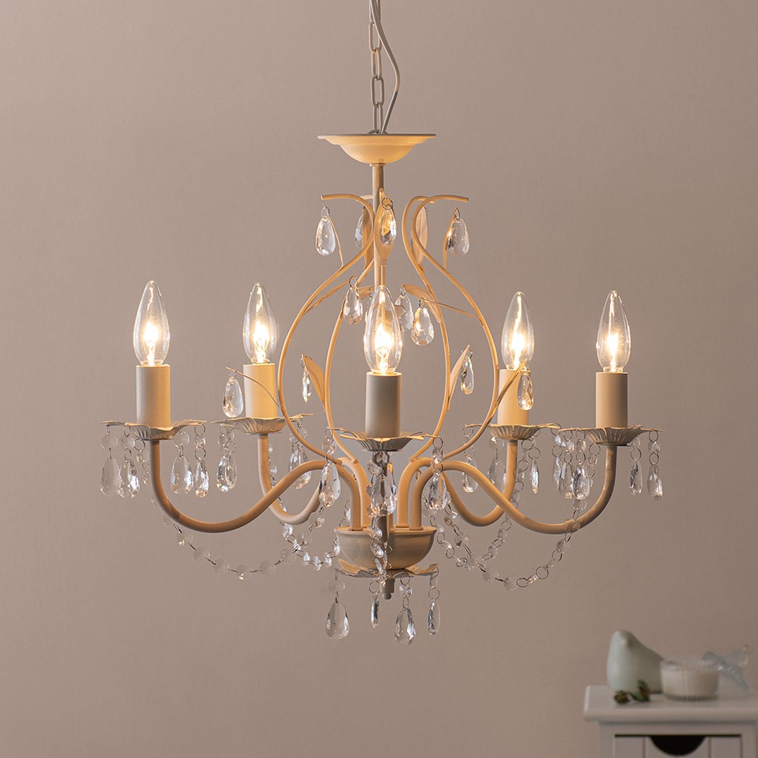 5灯シャンデリア Tias(ティアス) | 家具・インテリア通販 【公式