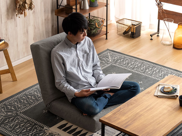 カバーリング座椅子 UNE CHAIR(ウネチェア) | 家具・インテリア通販