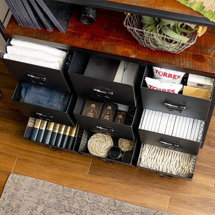 ヴィンテージウッドアイアンチェストラック BILLS(ビルズ) | 家具