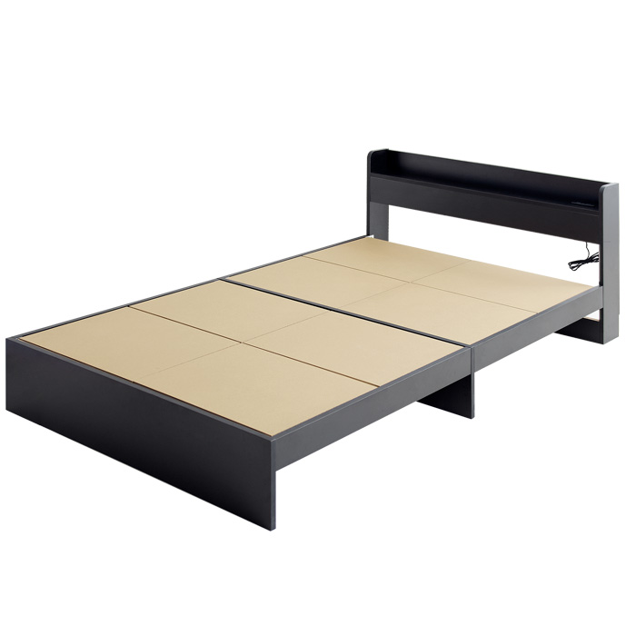 ベッドフレーム RUES(ルース) オープンタイプ フレーム単体販売 ダブル