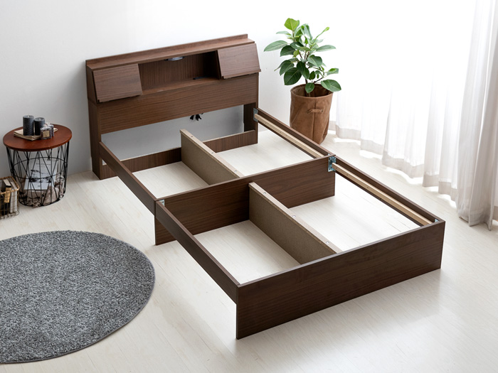 ベッドフレーム FLAP(フラップ) フレーム単体販売 ダブルサイズ | 家具