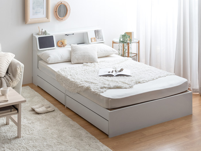 ベッドフレーム FLAP(フラップ) フレーム単体販売 ダブルサイズ | 家具