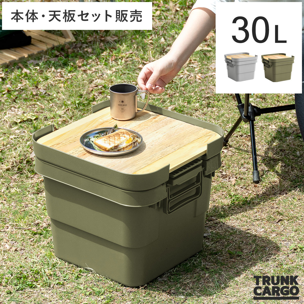 TRUNK CARGO(トランクカーゴ) 30Lタイプ 本体・天板セット販売 | 家具