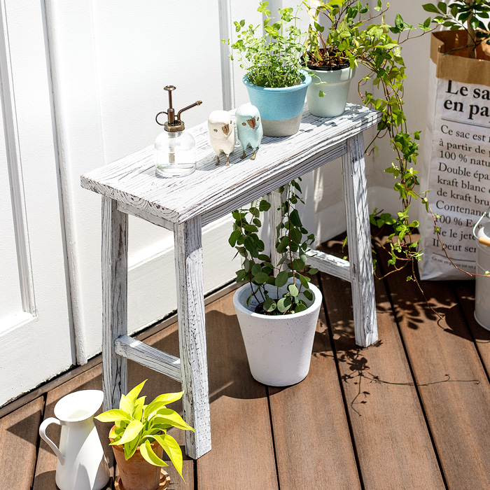 スツール型フラワースタンド Latte〔ラッテ〕Sサイズ | 家具