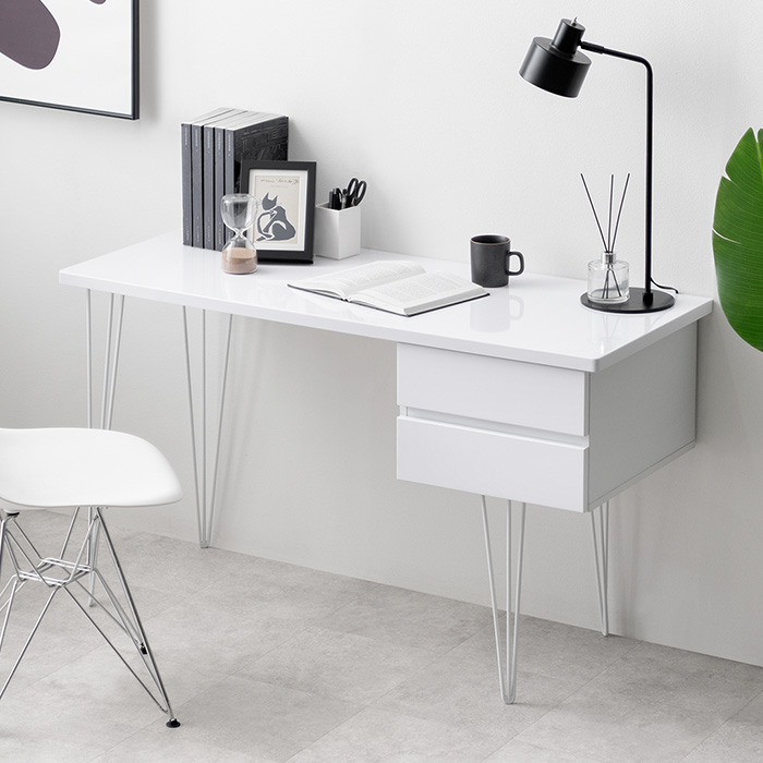 シンプルデザインデスク Toluca〔トルカ〕120cm幅 | 家具・インテリア