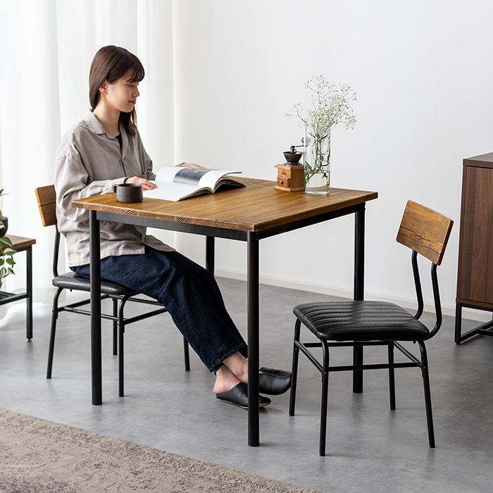 カラスコ！アンティークチェア 2脚セット krank ヴィンテージ風チェア