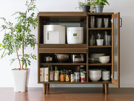 北欧 食器棚(ブレスキッチンキャビネット) | 家具・インテリア通販