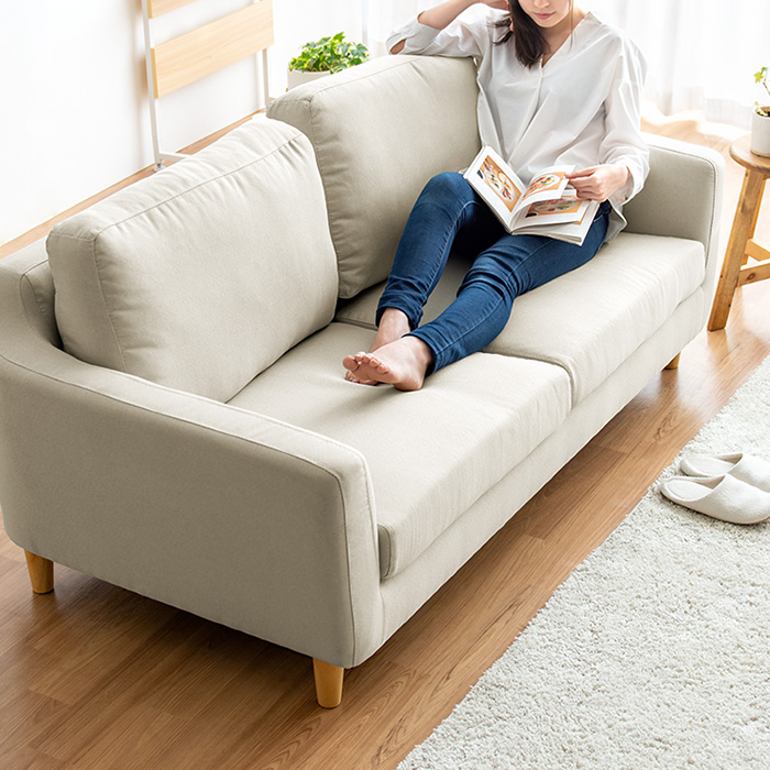 2人掛けソファ コーデュロイ 広め設計 LAURU | 家具・インテリア通販