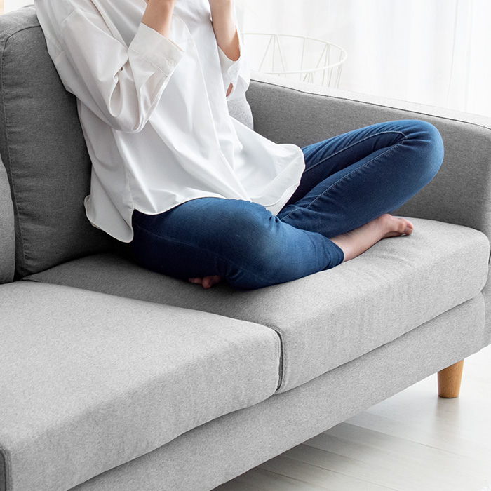 2人掛けソファLAURU専用】座面カバー単品パーツ販売 ファブリック