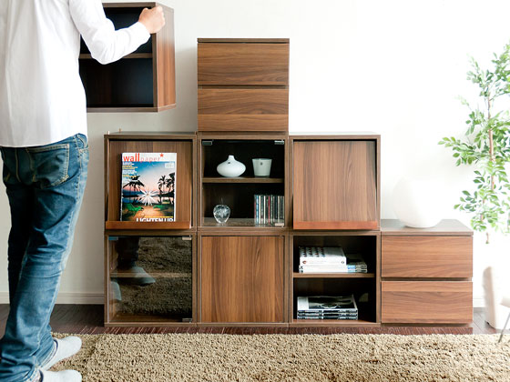 キューブボックスCUBEBOXAIRウッド扉 | 家具・インテリア通販 【公式