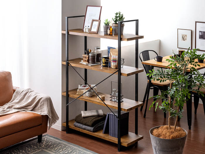 オープンラック FORK(フォーク) 3段タイプ | 家具・インテリア通販