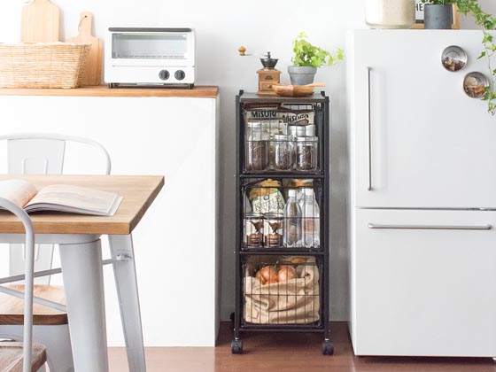 キッチンワゴン RECKS〔レックス〕 3段タイプ | 家具・インテリア通販
