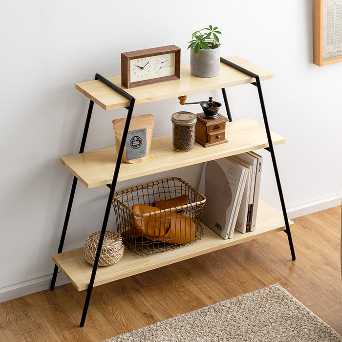 アイアンレッグオープンラック Travis(トラヴィス) 2段タイプ | 家具