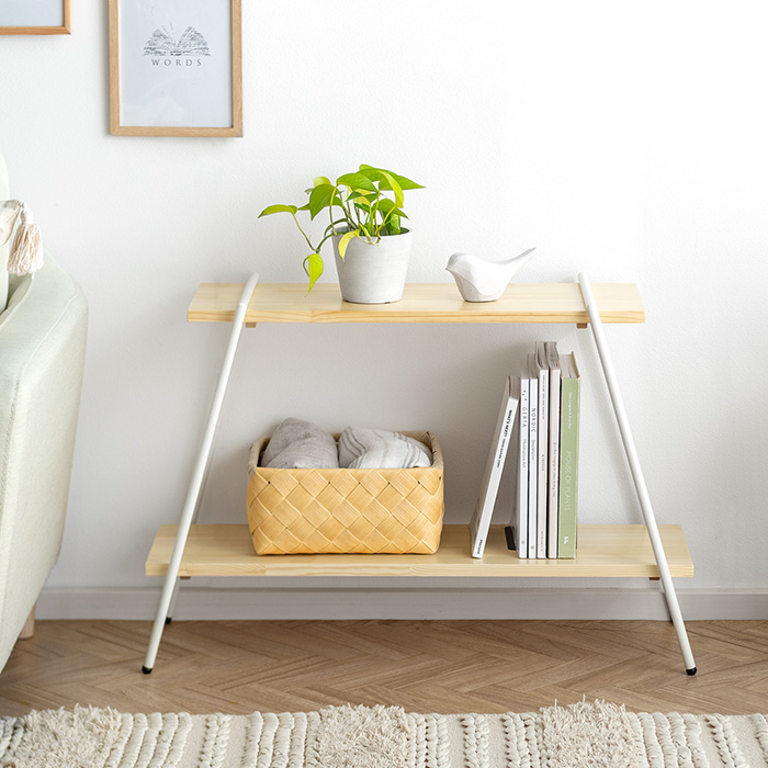 アイアンレッグオープンラック Travis(トラヴィス) 2段タイプ | 家具