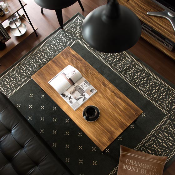 ヴィンテージウッドテーブル Lewis(ルイス) 長方形タイプ 100cm | 家具