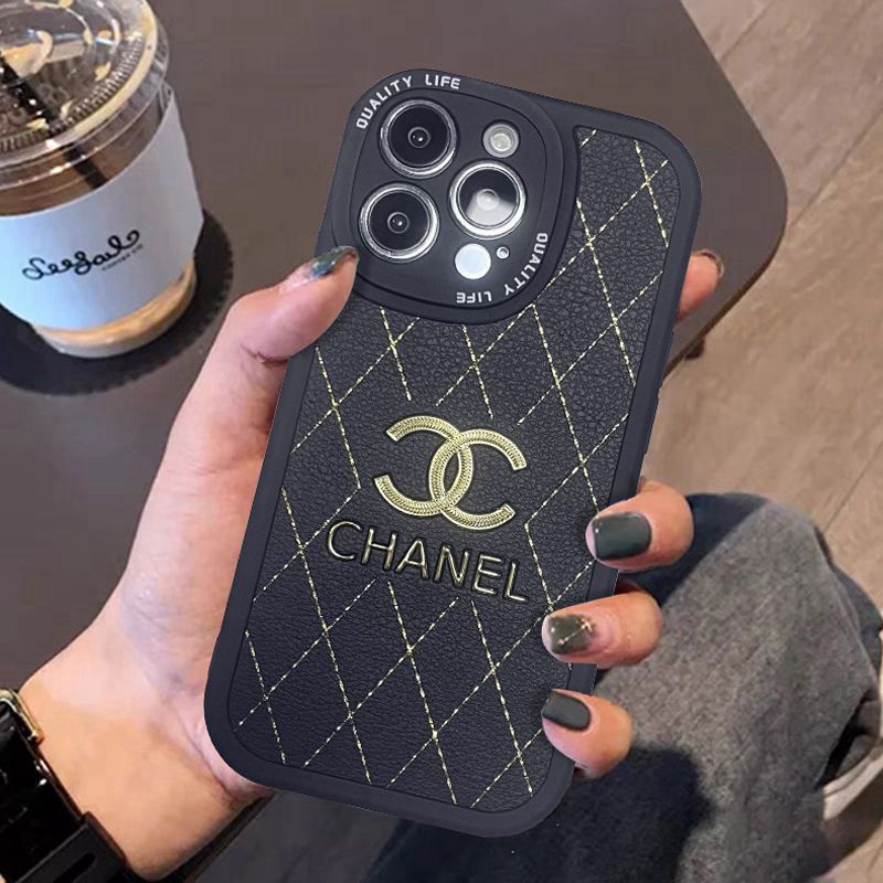 ブランド Chanel シャネルアイフォン14proケース ホワイト ブラック