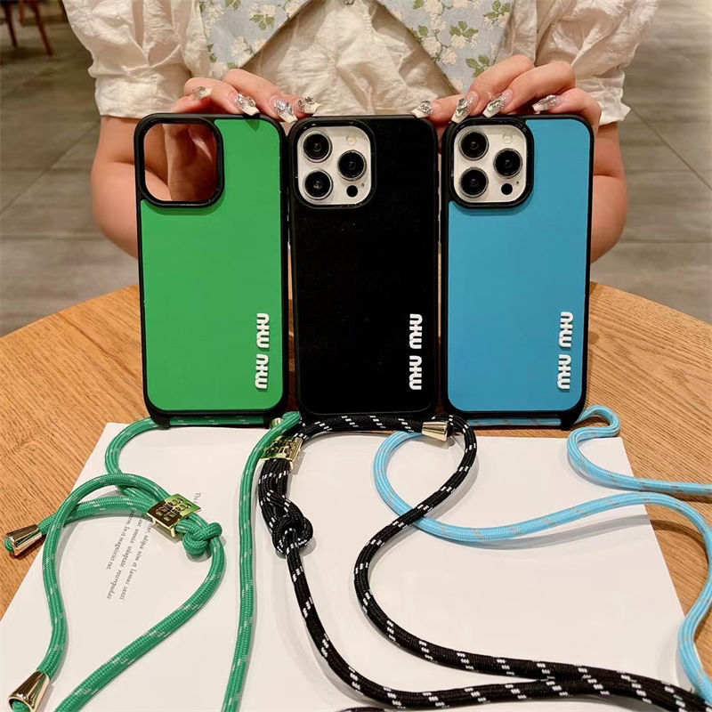 ミュウミュウ MiuMiu手帳型バッグ型 iphone 16 pro max samsung s24