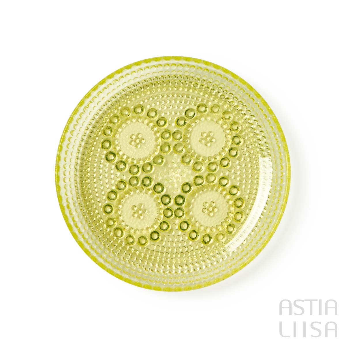 リーヒマエンラシ グラッポニア 黄色 プレート 14,5 cm, ヴィンテージ