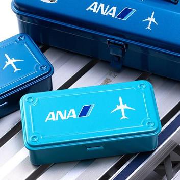 ANAオリジナル＞ロゴ入りツールボックス（T-190）ライトブルー | ANA