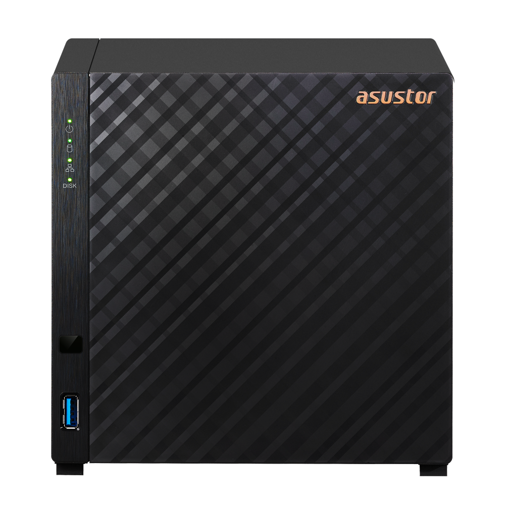 DRIVESTOR 4 Gen2 (AS1204T) | Beginner-friendly high-end NAS, 2.5
