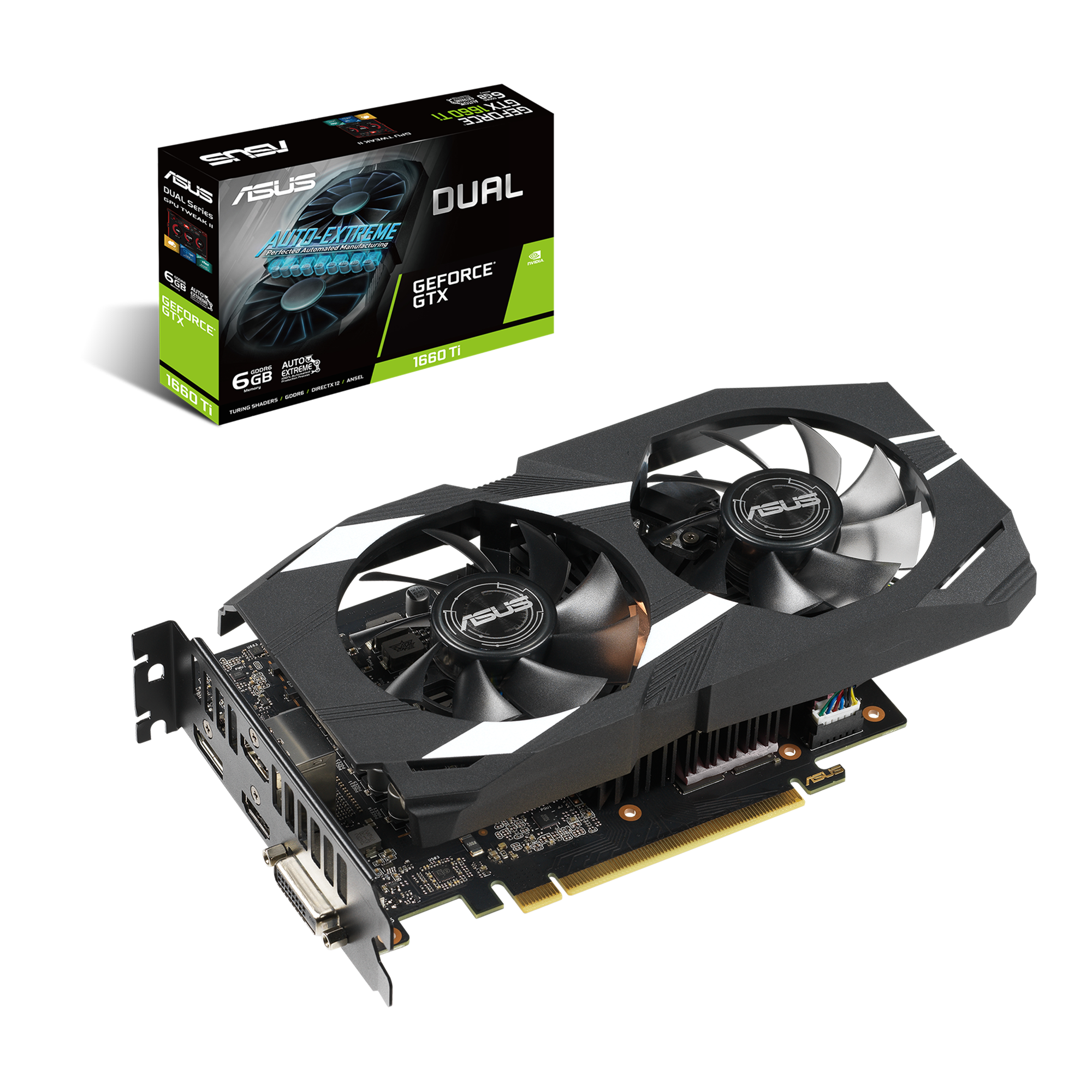 DUAL-GTX1660TI-6G｜Graphics Cards｜ASUS Global