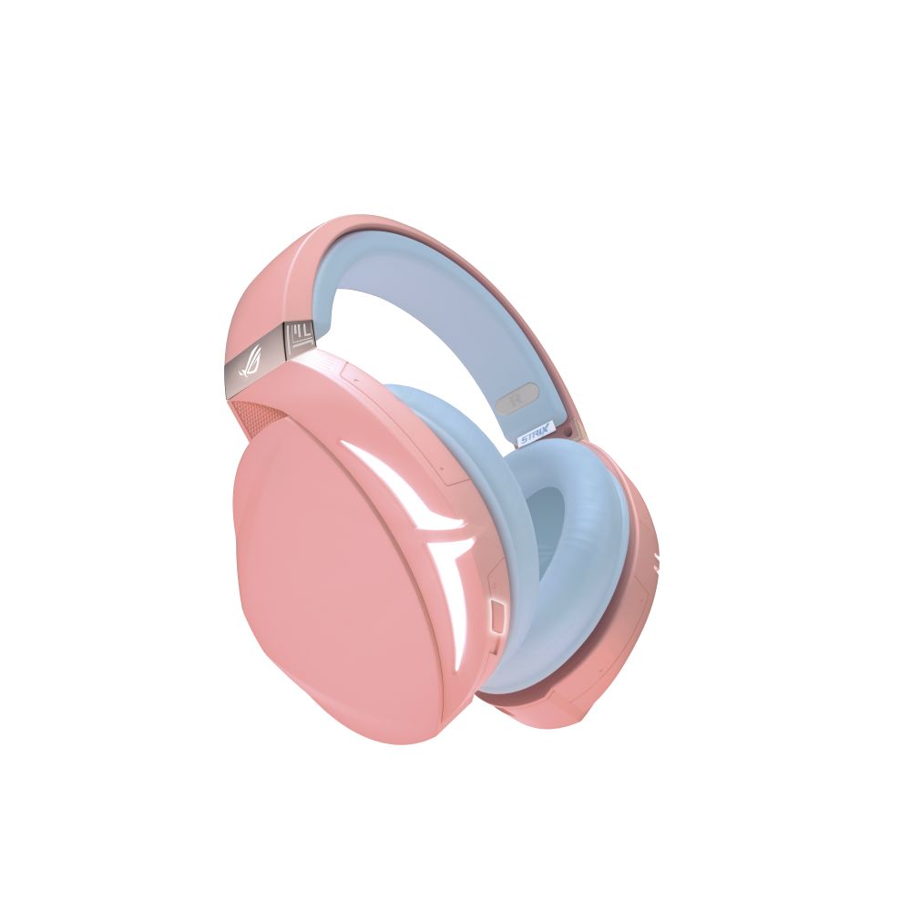 鮮やかでやさしい色合いの「ROG PINK」で統一されたオリジナリティ