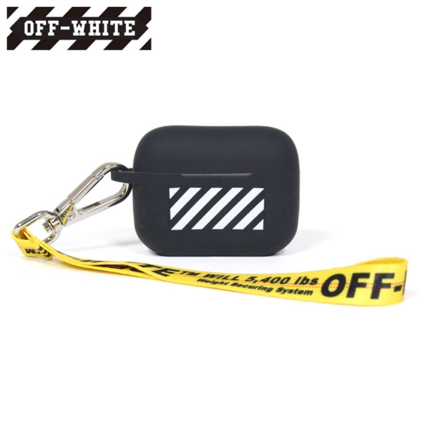 DIAG SILICON AIRPODS PRO COVER BLACK WHITE OMZG043R21PLA001