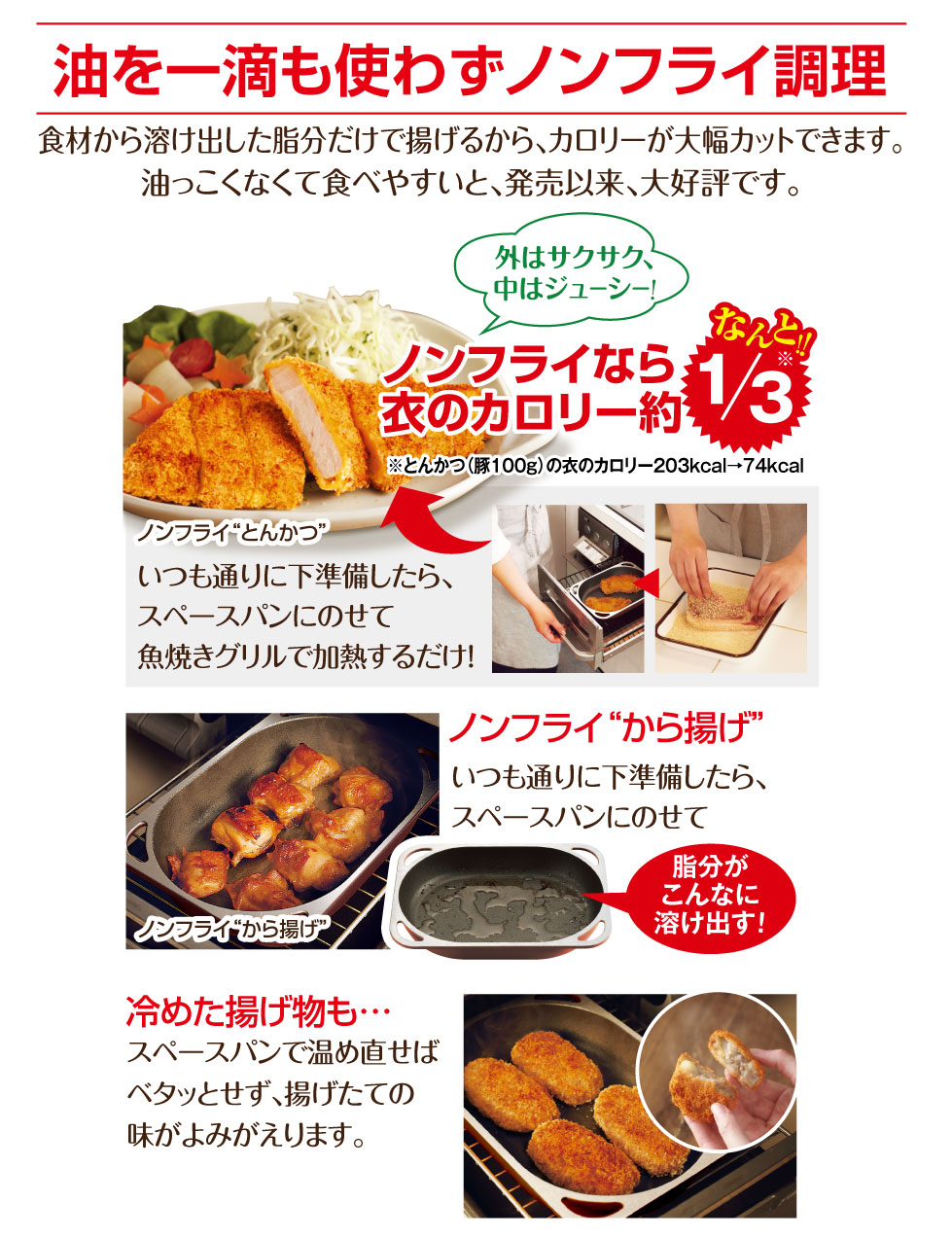 スペースパン｜アサヒ・キッチン通信【公式】｜圧力鍋(ゼロ活力なべ