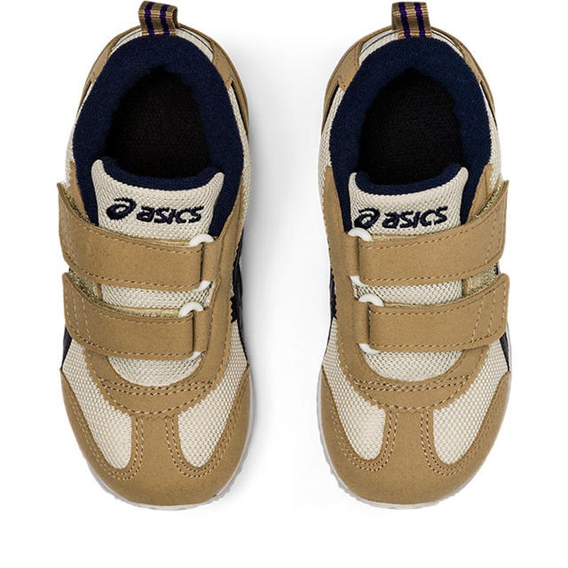 1144A236(16.0cm ベージュ×ネイビー): ASICS SUKU2（スクスク
