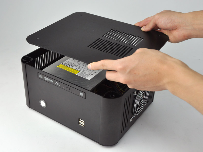 キューブ型Mini-ITX自作PC Core i5-4570S