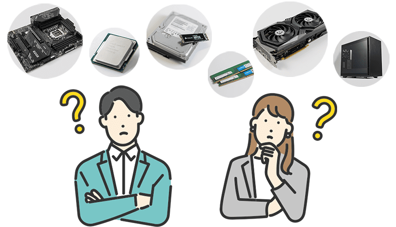 自作PCパーツごとの役割を解説！構成部品一覧も丁寧に説明 | 株式会社